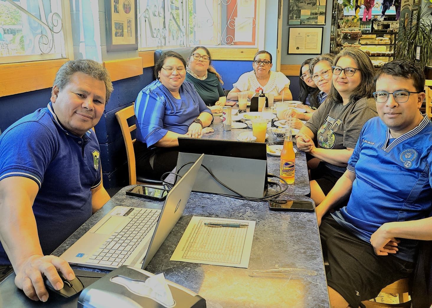 Dinner with Our Volunteers!